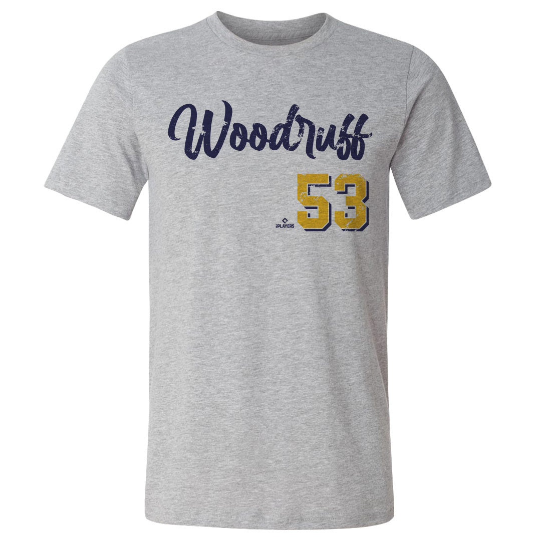 Brandon Woodruff Men's Cotton T-Shirt | 500 LEVEL