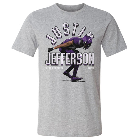 Justin Jefferson Men's Cotton T-Shirt | 500 LEVEL