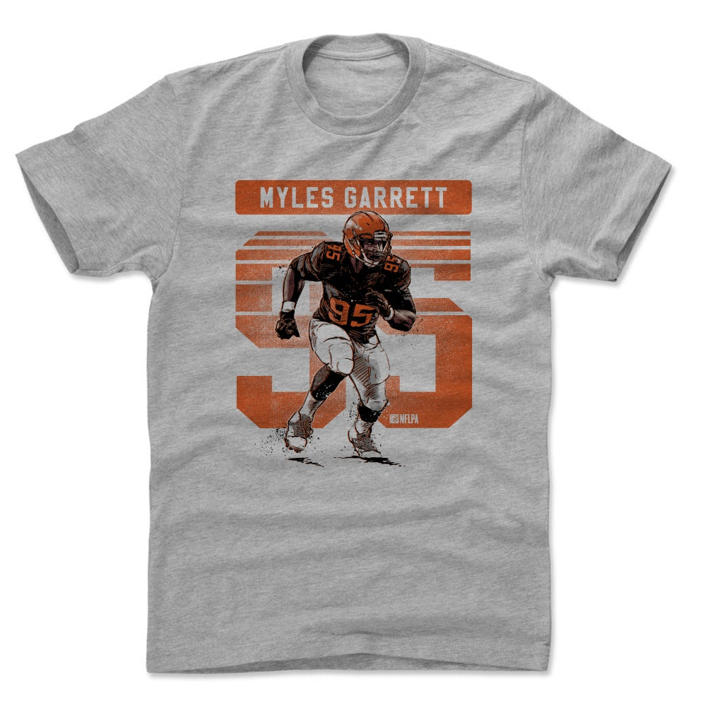 Myles Garrett Men's Cotton T-Shirt | 500 LEVEL