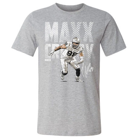 Maxx Crosby Men's Cotton T-Shirt | 500 LEVEL