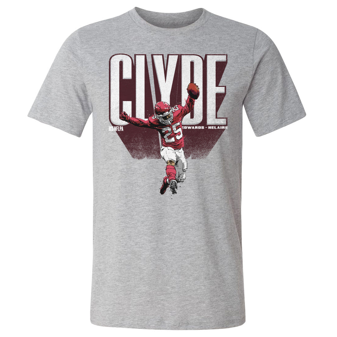 Clyde Edwards-Helaire Men&#39;s Cotton T-Shirt | 500 LEVEL
