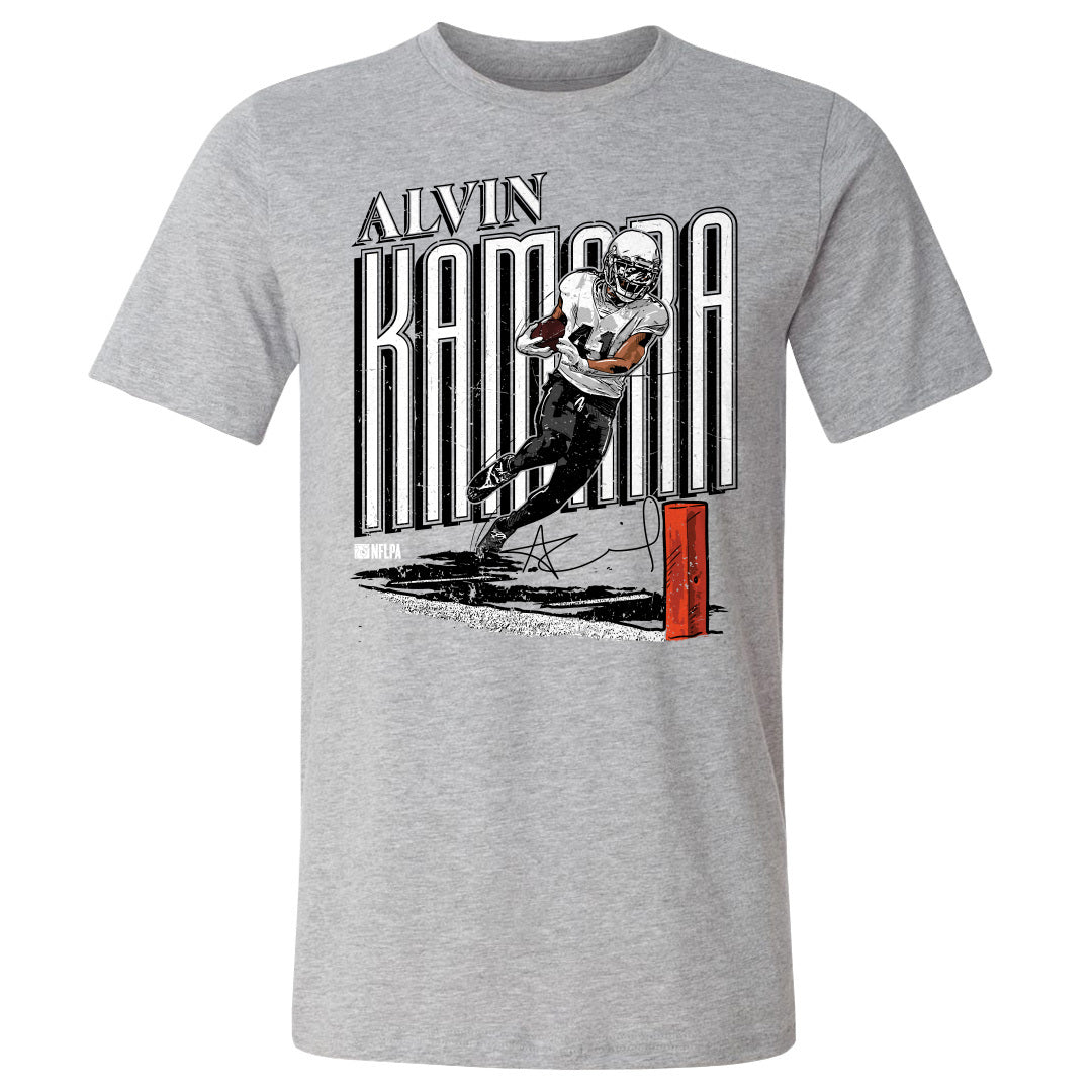 Alvin Kamara Men's Cotton T-Shirt | 500 LEVEL