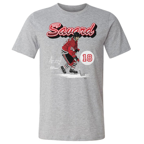 Denis Savard Men's Cotton T-Shirt | 500 LEVEL