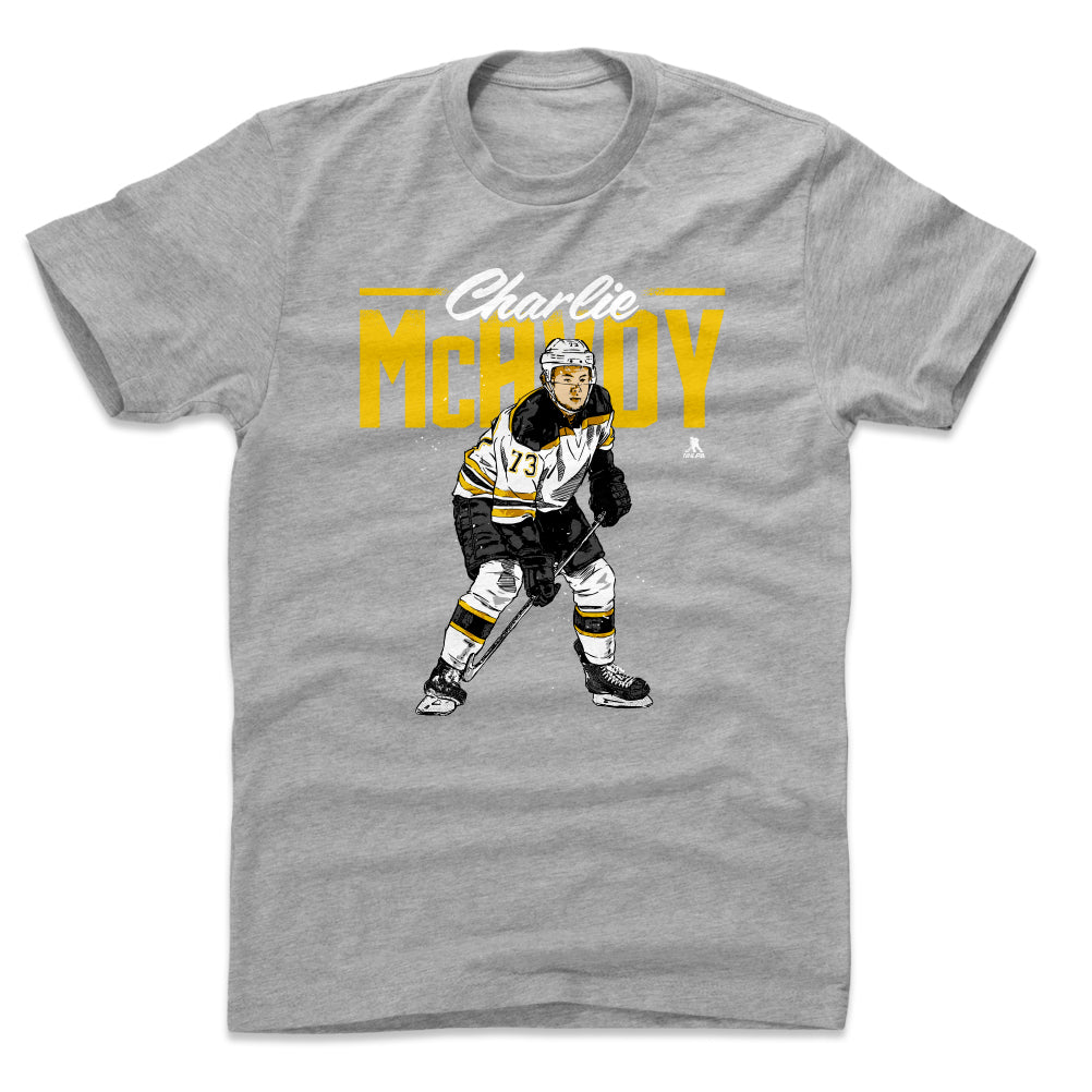 Charlie McAvoy Men's Cotton T-Shirt | 500 LEVEL