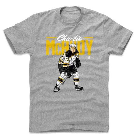 Charlie McAvoy Men's Cotton T-Shirt | 500 LEVEL