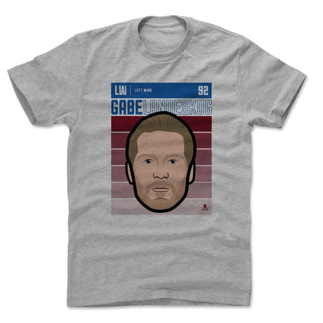 Gabriel Landeskog Men's Cotton T-Shirt | 500 LEVEL