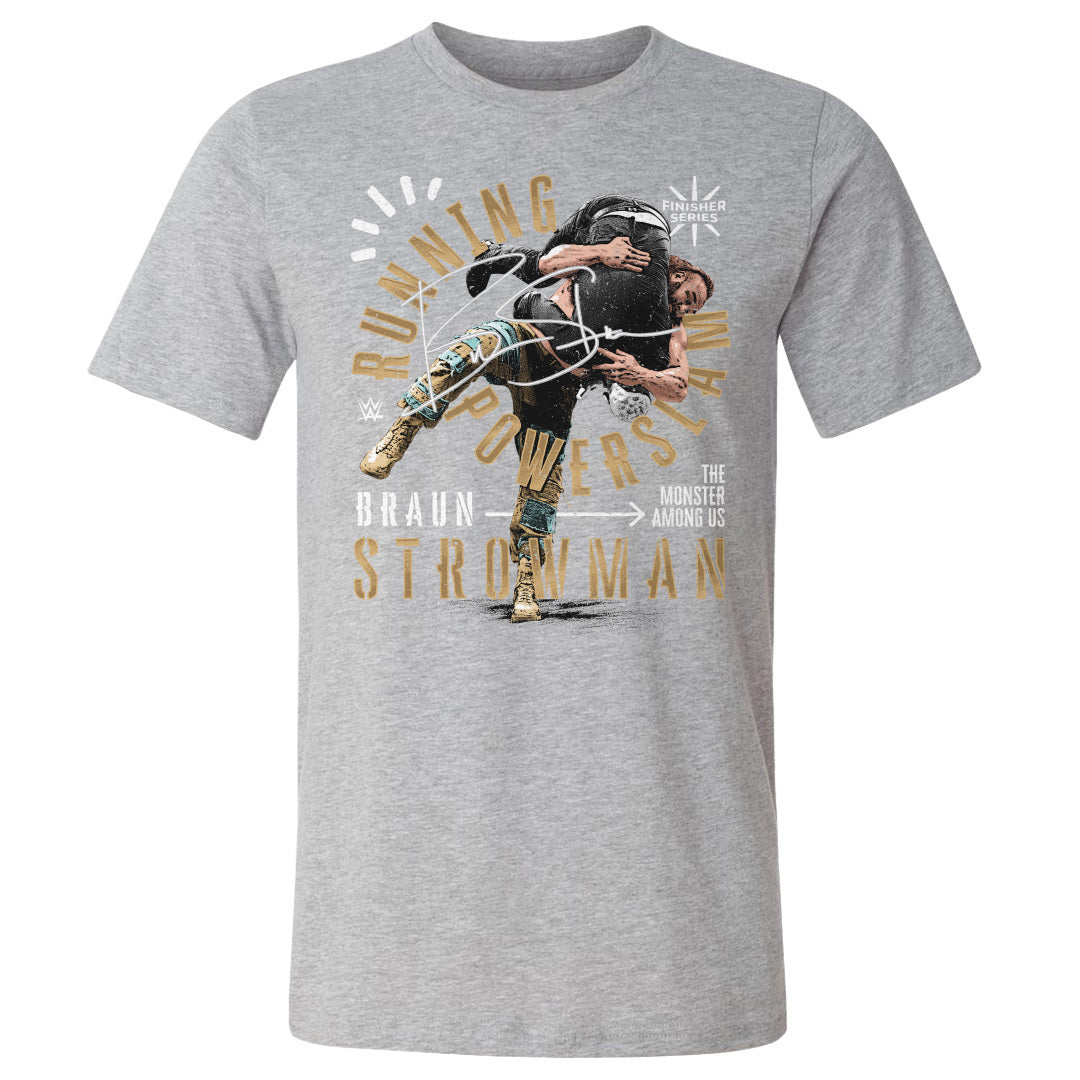 Braun Strowman Men's Cotton T-Shirt | 500 LEVEL