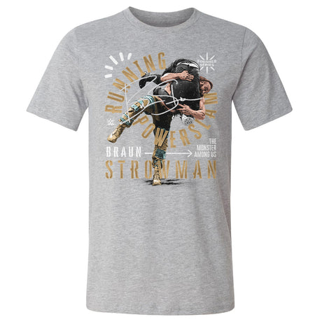 Braun Strowman Men's Cotton T-Shirt | 500 LEVEL