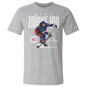 Mika Zibanejad Men's Cotton T-Shirt | 500 LEVEL
