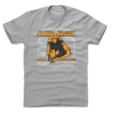 Janis Joplin Men's Cotton T-Shirt | 500 LEVEL