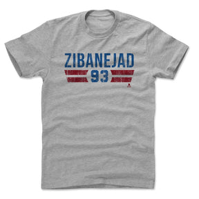 Mika Zibanejad Men's Cotton T-Shirt | 500 LEVEL