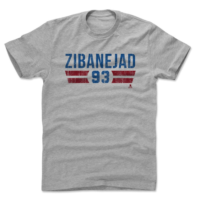 Mika Zibanejad Men's Cotton T-Shirt | 500 LEVEL