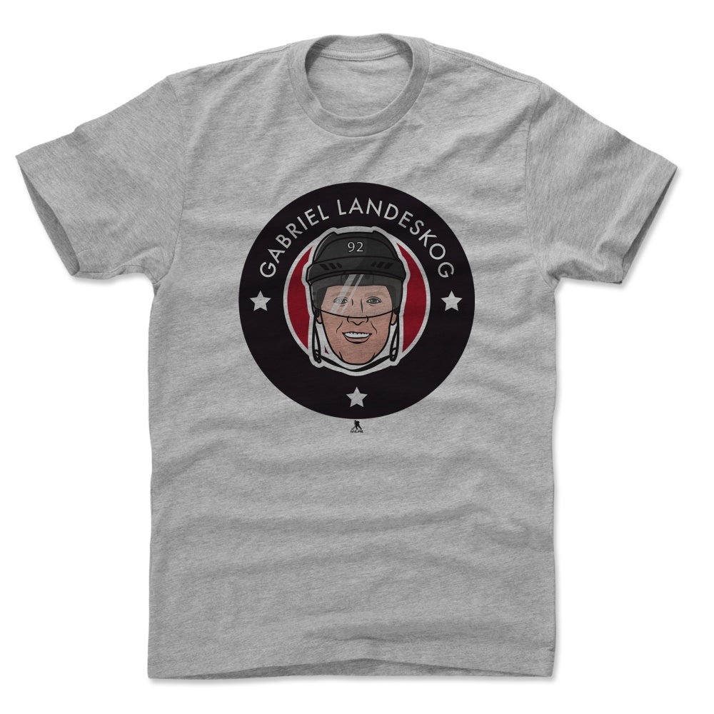 Gabriel Landeskog Men's Cotton T-Shirt | 500 LEVEL