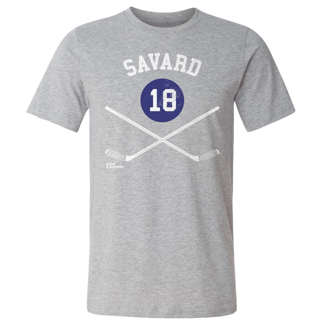 Serge Savard Men&#39;s Cotton T-Shirt | 500 LEVEL