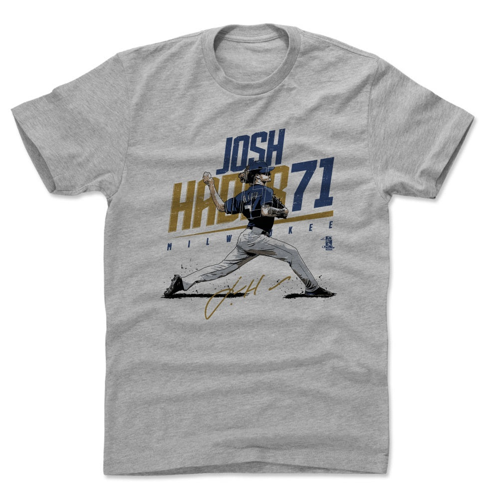 Josh Hader Men&#39;s Cotton T-Shirt | 500 LEVEL