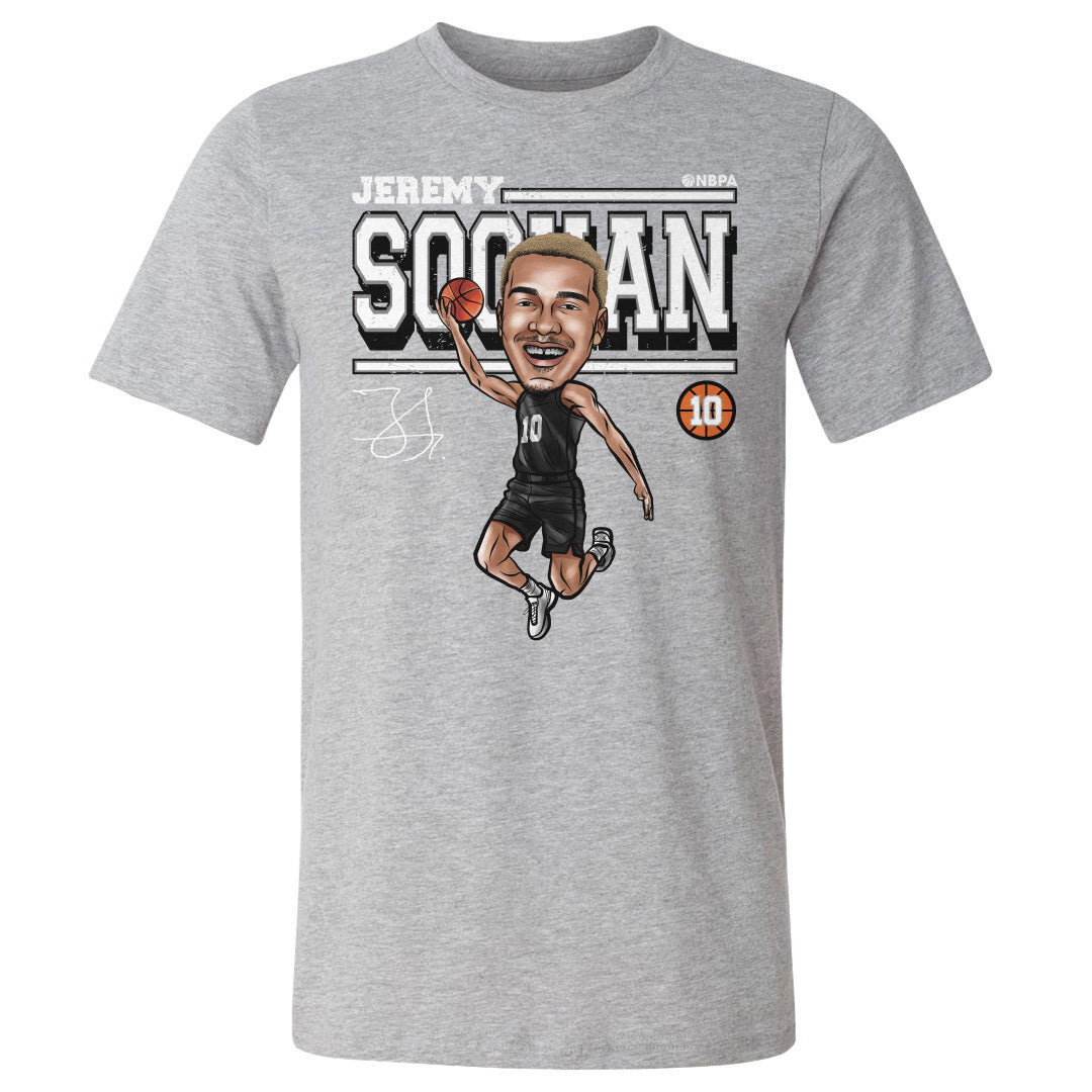 Jeremy Sochan Men&#39;s Cotton T-Shirt | 500 LEVEL