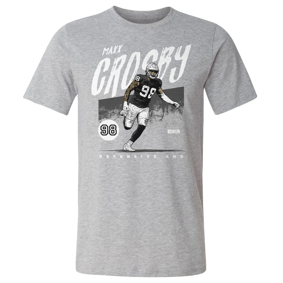 Maxx Crosby Men's Cotton T-Shirt | 500 LEVEL
