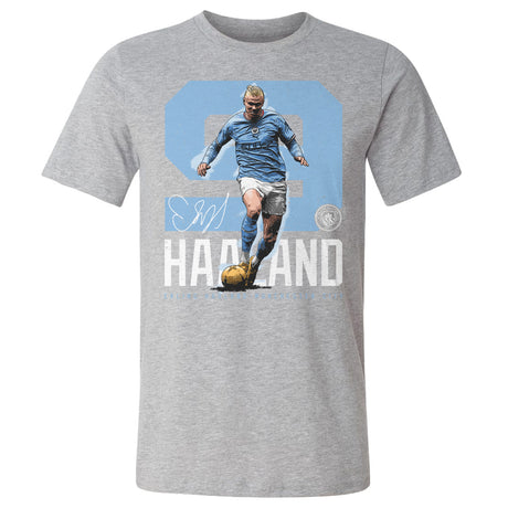 Erling Haaland Men's Cotton T-Shirt | 500 LEVEL