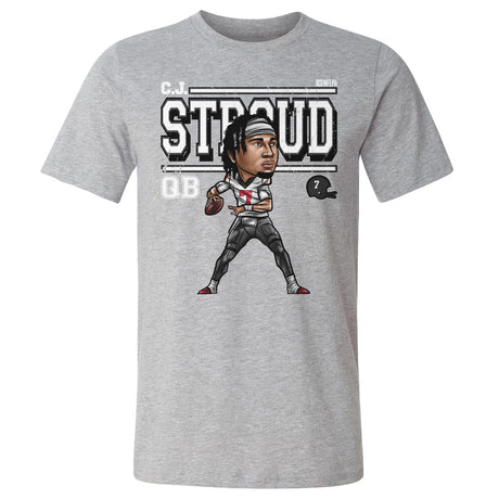 C.J. Stroud Men's Cotton T-Shirt | 500 LEVEL