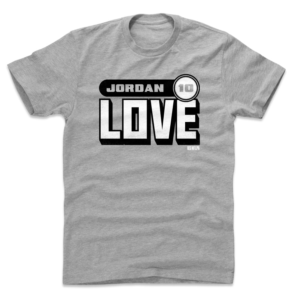 Jordan Love Men's Cotton T-Shirt | 500 LEVEL