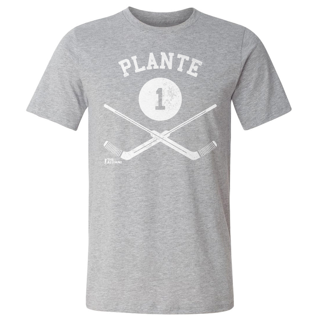 Jacques Plante Men's Cotton T-Shirt | 500 LEVEL