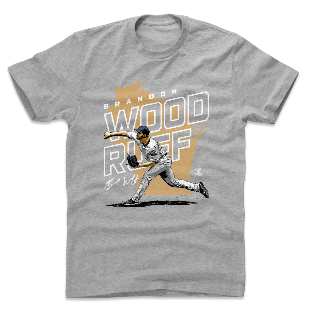 Brandon Woodruff Men&#39;s Cotton T-Shirt | 500 LEVEL