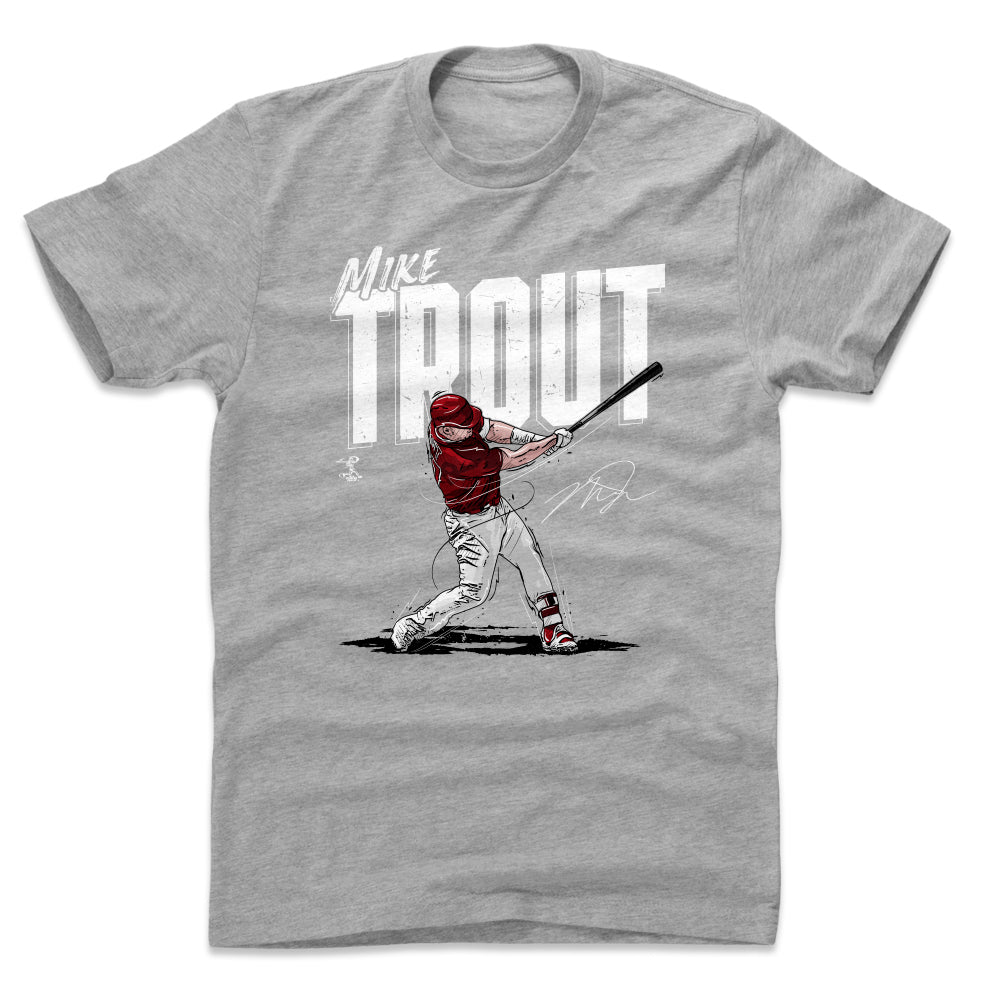 Mike Trout Men's Cotton T-Shirt | 500 LEVEL