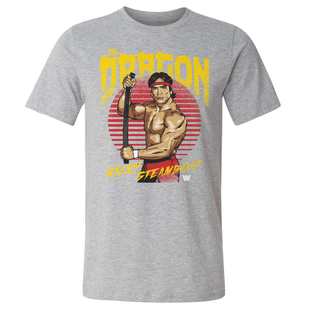 Ricky The Dragon Steamboat Men&#39;s Cotton T-Shirt | 500 LEVEL