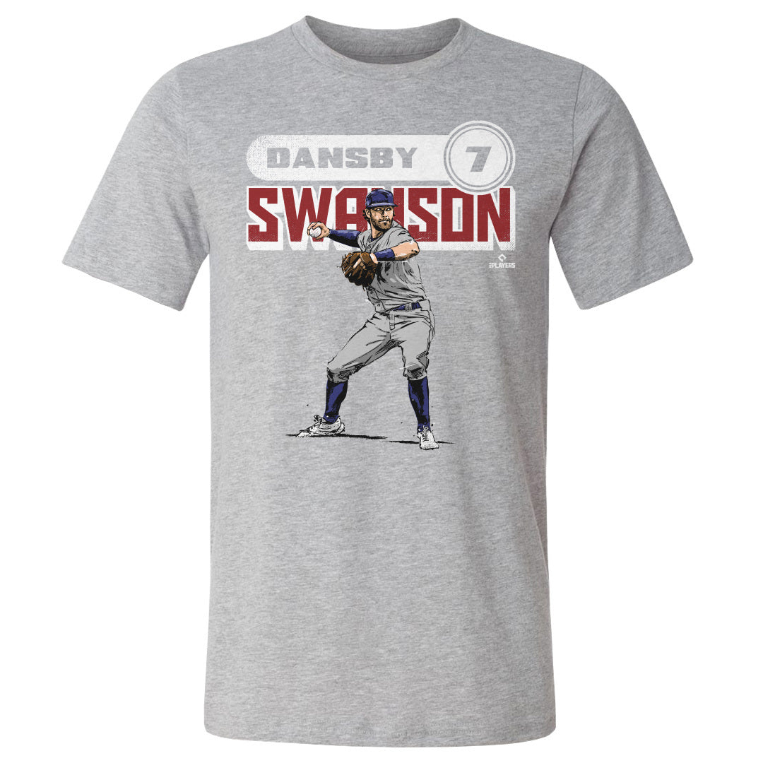Dansby Swanson Men's Cotton T-Shirt | 500 LEVEL