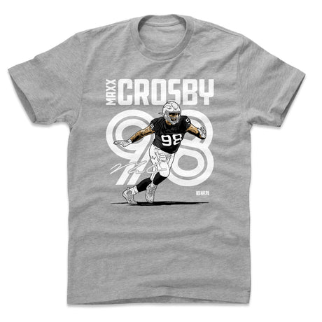Maxx Crosby Men's Cotton T-Shirt | 500 LEVEL