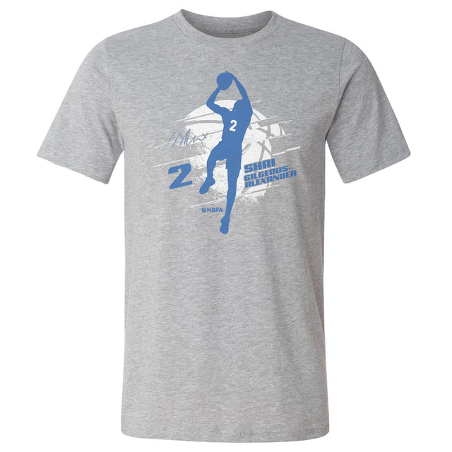 Shai Gilgeous-Alexander Men's Cotton T-Shirt | 500 LEVEL