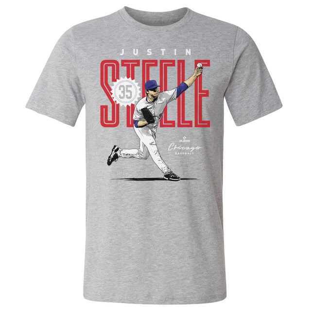 Justin Steele Men's Cotton T-Shirt | 500 LEVEL