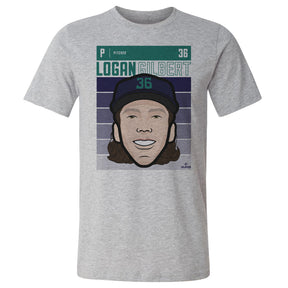 Logan Gilbert Men's Cotton T-Shirt | 500 LEVEL