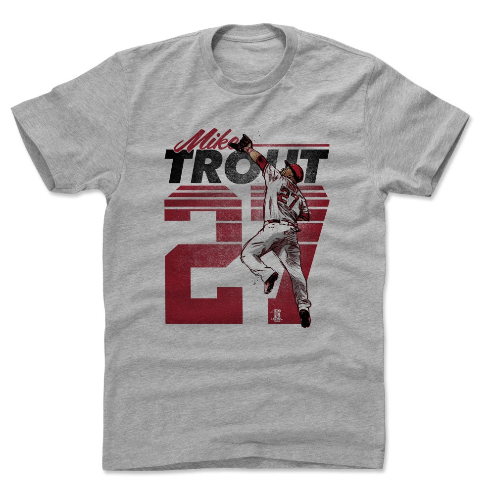 Mike Trout Men's Cotton T-Shirt | 500 LEVEL