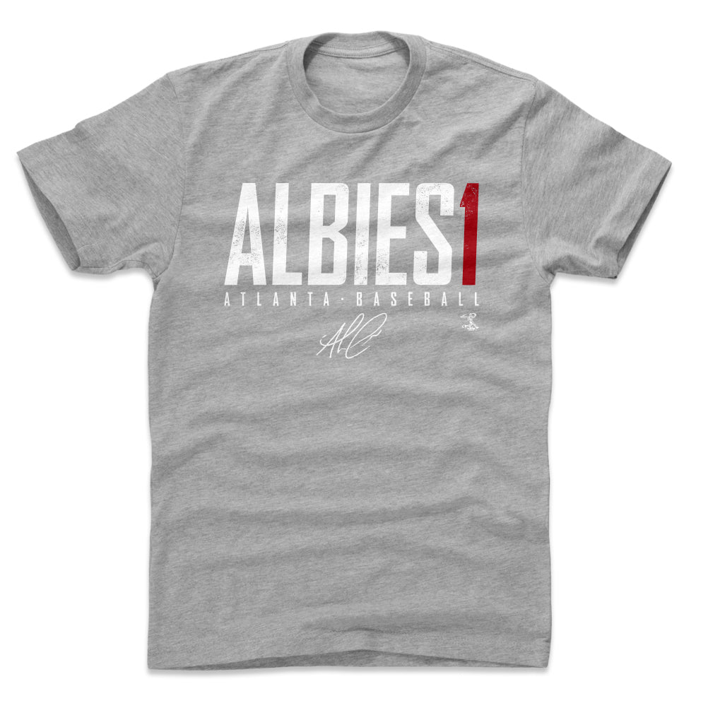 Ozzie Albies Men's Cotton T-Shirt | 500 LEVEL