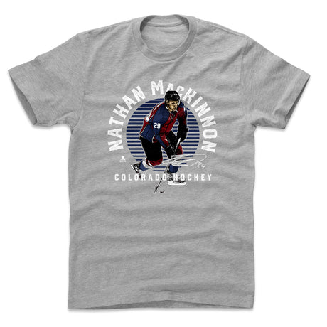 Nathan MacKinnon Men's Cotton T-Shirt | 500 LEVEL