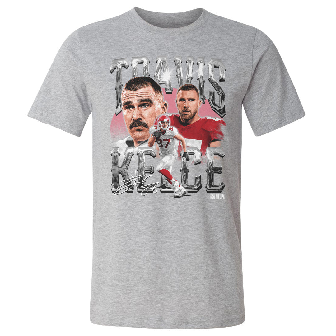 Travis Kelce Men's Cotton T-Shirt | 500 LEVEL