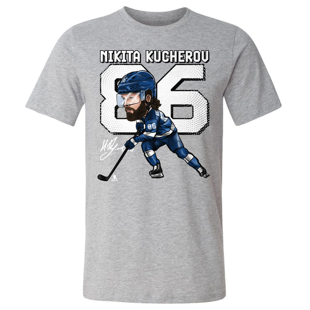 Nikita Kucherov Men's Cotton T-Shirt | 500 LEVEL