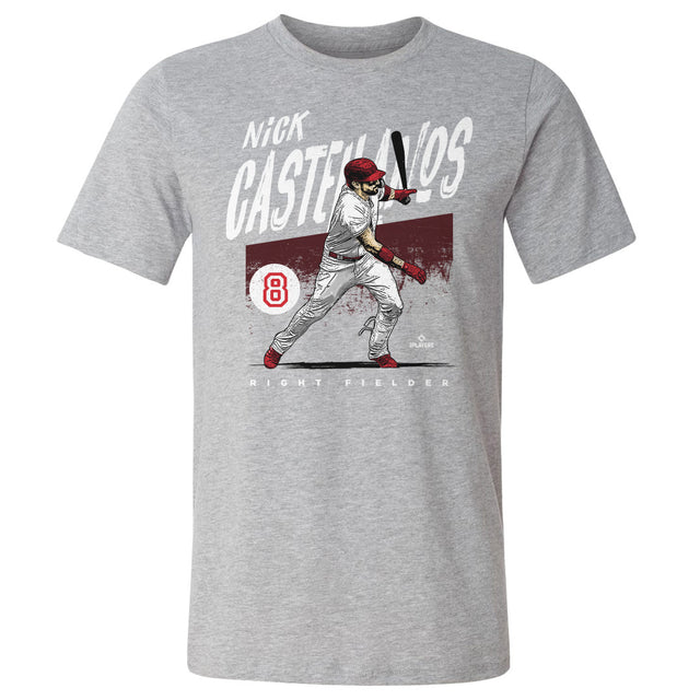 Nick Castellanos Men's Cotton T-Shirt | 500 LEVEL