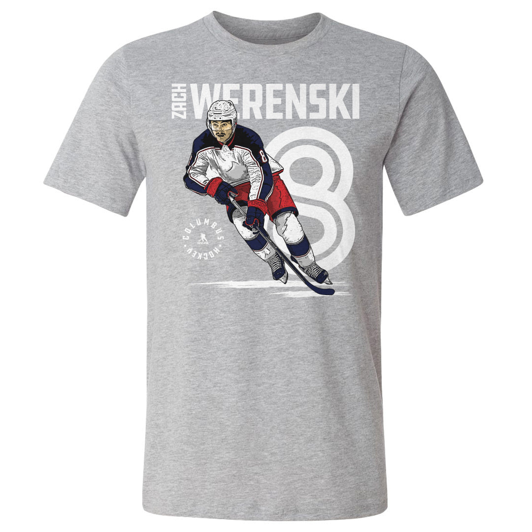 Zach Werenski Men's Cotton T-Shirt | 500 LEVEL