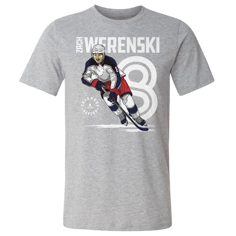Zach Werenski Men's Cotton T-Shirt | 500 LEVEL