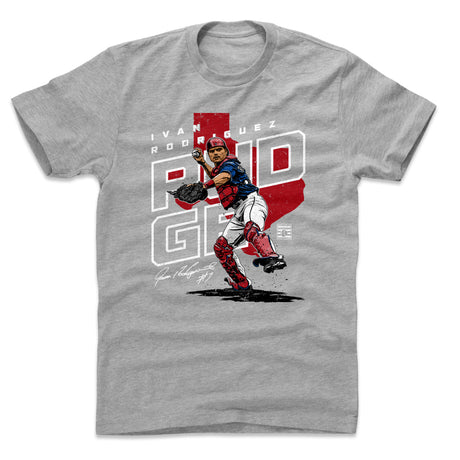 Ivan Rodriguez Men's Cotton T-Shirt | 500 LEVEL