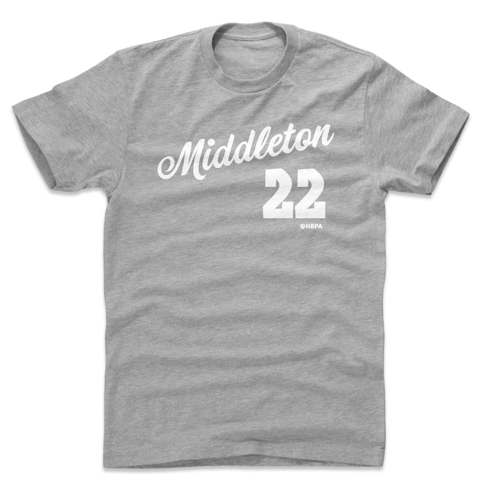 Khris Middleton Men&#39;s Cotton T-Shirt | 500 LEVEL