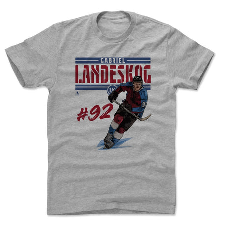 Gabriel Landeskog Men's Cotton T-Shirt | 500 LEVEL