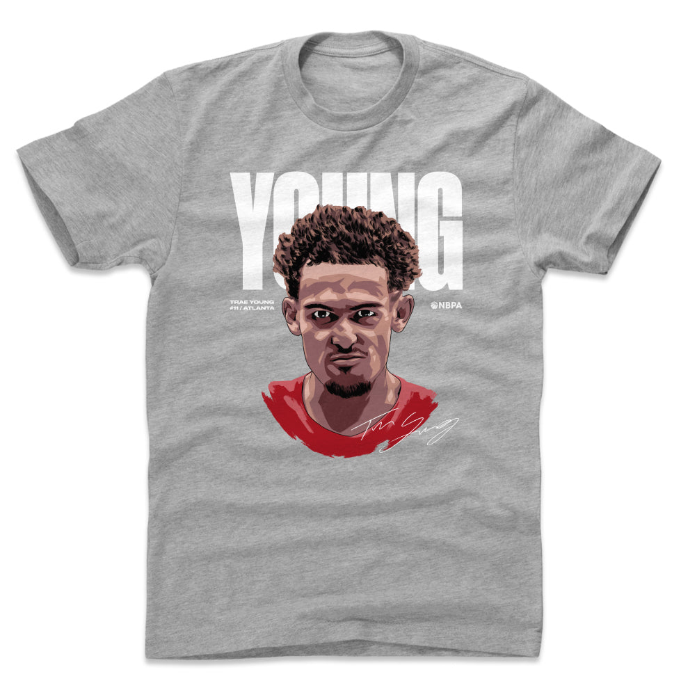 Trae Young Men's Cotton T-Shirt | 500 LEVEL