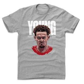 Trae Young Men's Cotton T-Shirt | 500 LEVEL