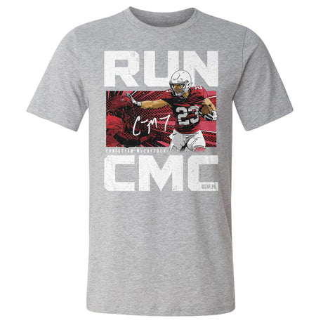 Christian McCaffrey Men's Cotton T-Shirt | 500 LEVEL