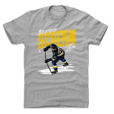 Brayden Schenn Men's Cotton T-Shirt | 500 LEVEL