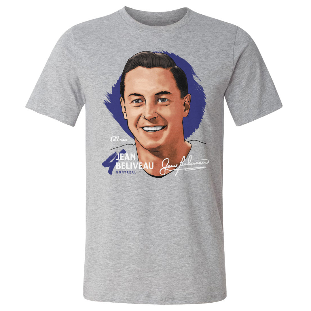 Jean Beliveau Men's Cotton T-Shirt | 500 LEVEL