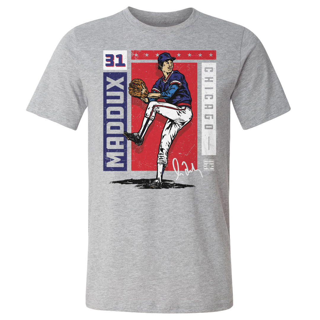 Greg Maddux Men's Cotton T-Shirt | 500 LEVEL